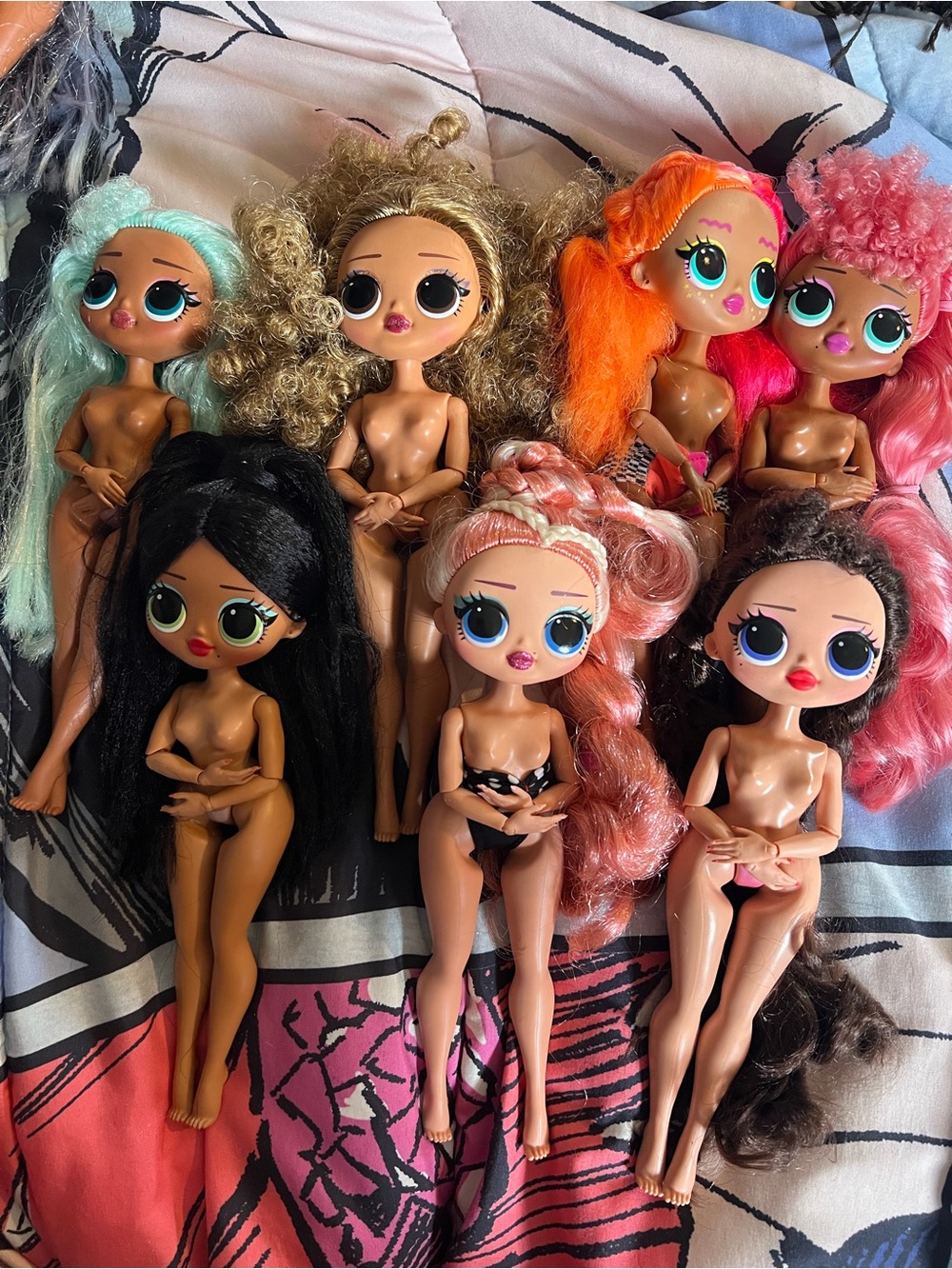 LOL OMG Doll lot